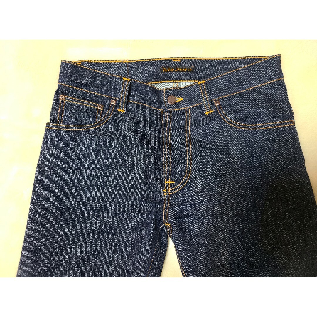 Nudie Jeans(ヌーディジーンズ)のNudie Jeans THIN FINN DRY BEAMS W31L32美品 メンズのパンツ(デニム/ジーンズ)の商品写真