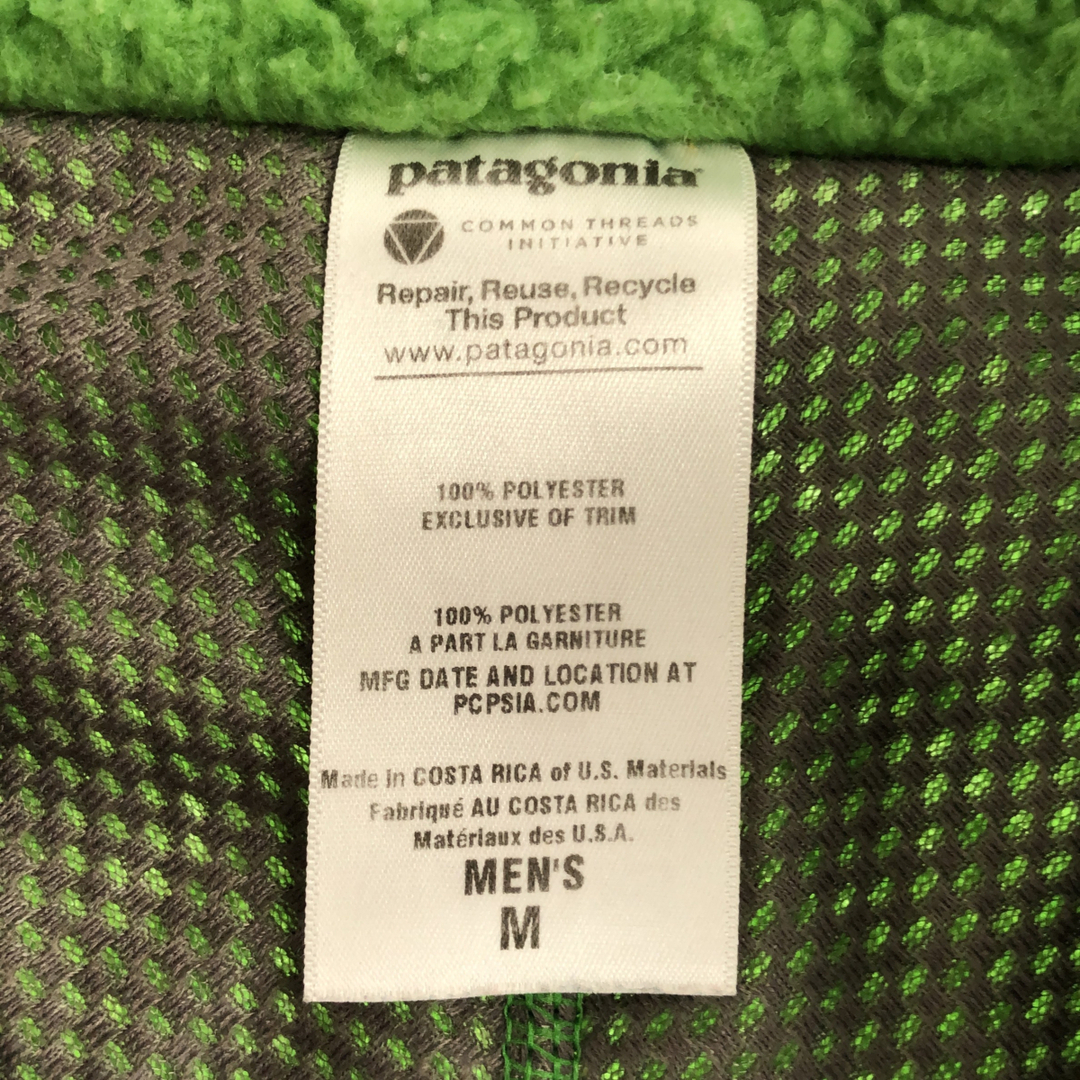 patagonia(パタゴニア)のpatagonia パタゴニア CLASSIC RETRO-X VEST クラシックレトロXベスト フリースベスト 23047FA11 メンズ M コスタリカ製 メンズのトップス(ベスト)の商品写真