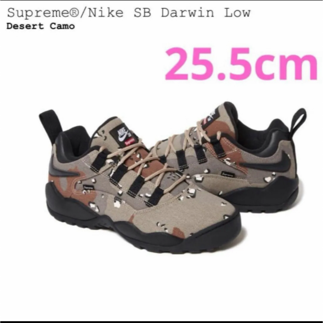 Supreme(シュプリーム)のSupreme Nike SB Darwin Low Desert Camo メンズの靴/シューズ(スニーカー)の商品写真