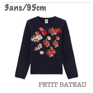 プチバトー(PETIT BATEAU)のプチバトー　ニット　95(ニット)