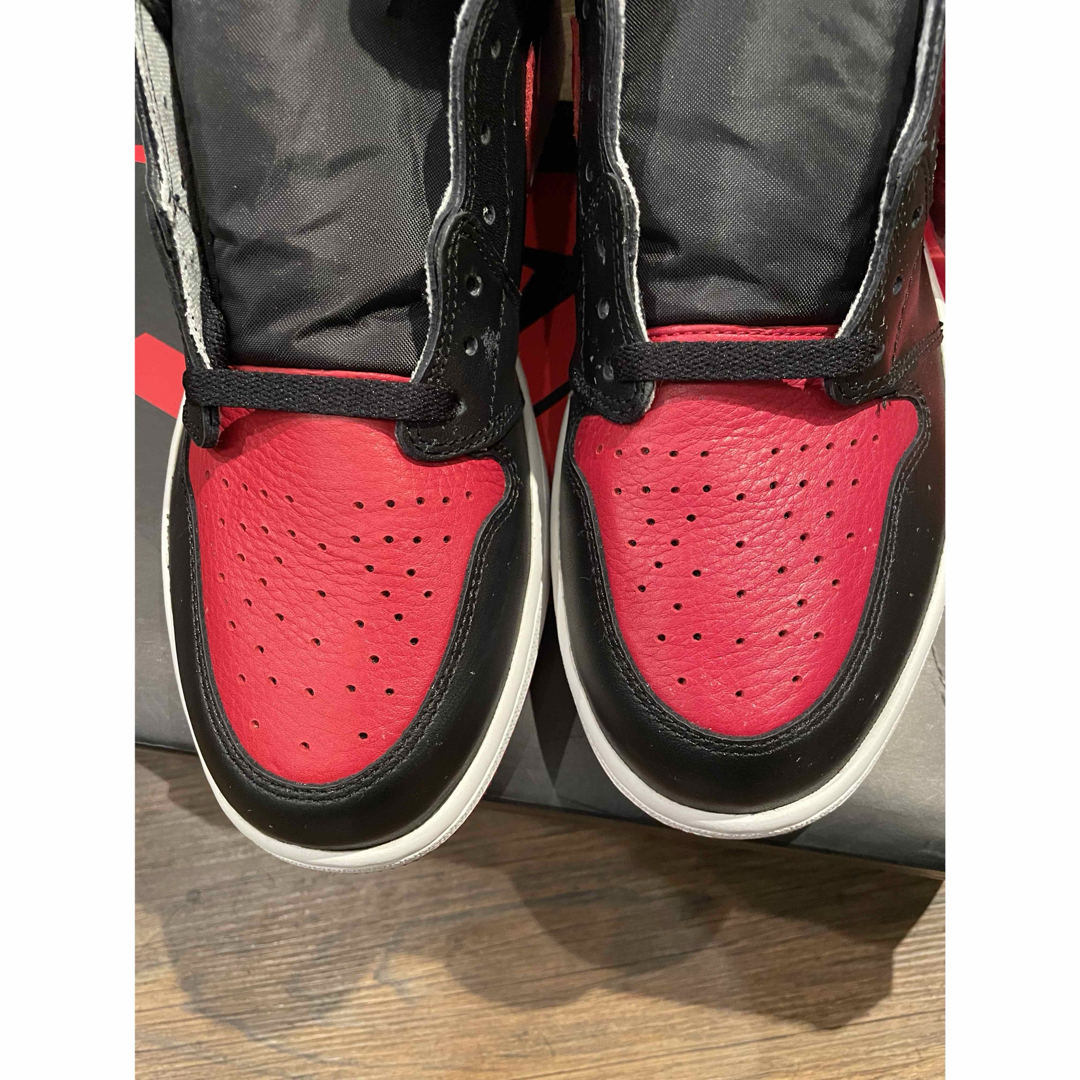 NIKE(ナイキ)のNIKE AIR JORDAN 1 RETRO OG BRED 2016 メンズの靴/シューズ(スニーカー)の商品写真