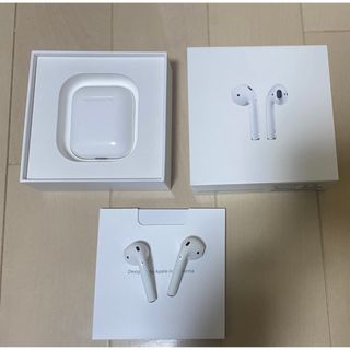 APPLE AirPods イヤホン MMEF2J/A 第1世代(ヘッドフォン/イヤフォン)