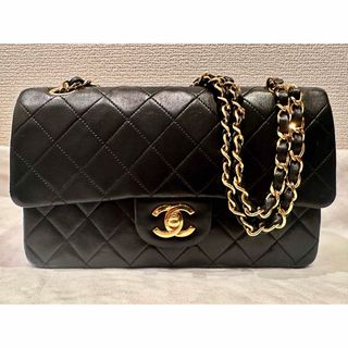 CHANEL - 美品　CHANEL  ダブルフラップ　マトラッセ チェーン　ショルダーバッグ