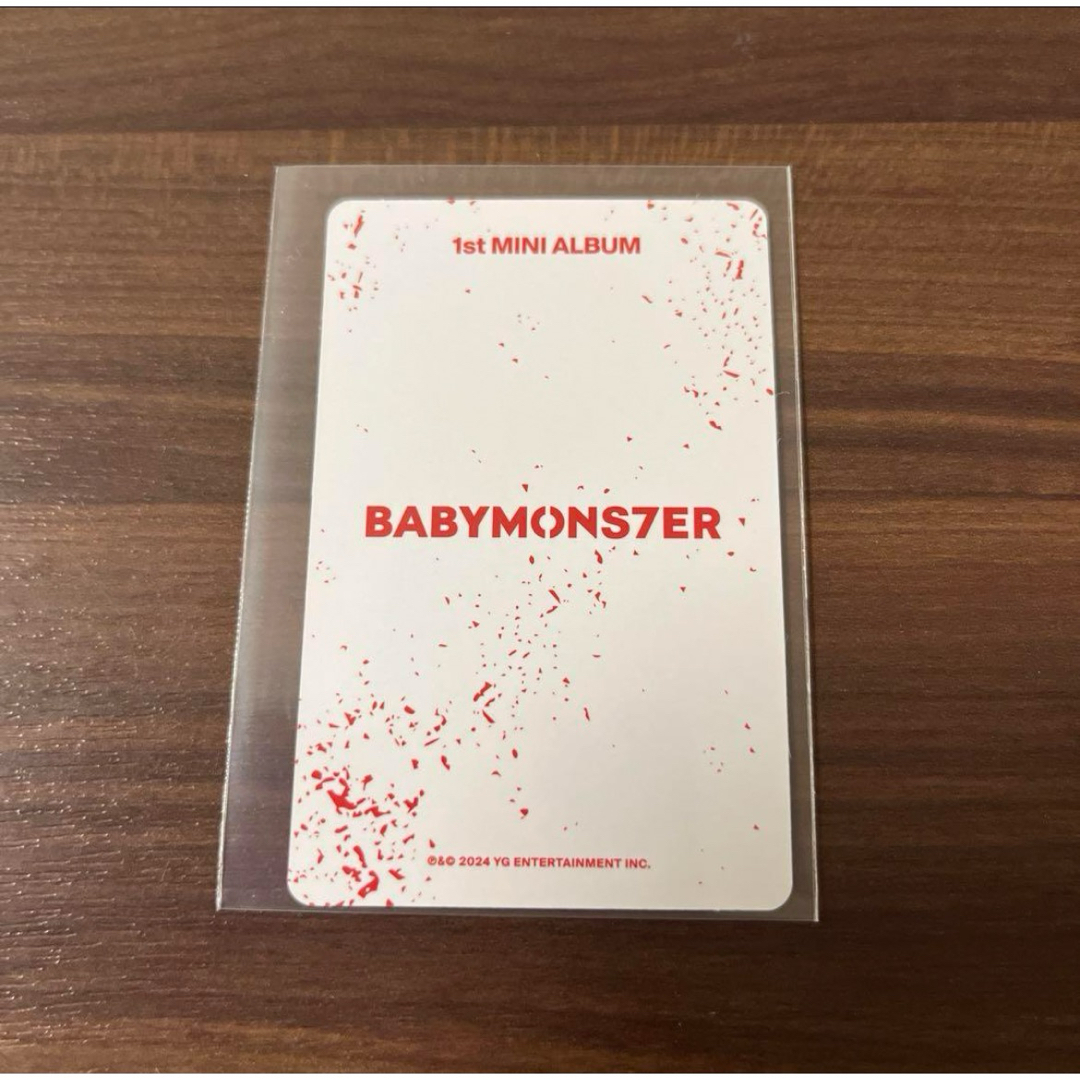 BABYMONSTER ベビモン アルバム トレカ ローラ エンタメ/ホビーのCD(K-POP/アジア)の商品写真