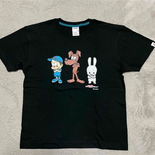 キューン(CUNE)のCUNE × DoggyMan tee tシャツ　ドギーマン　犬　 M 黒(Tシャツ/カットソー(半袖/袖なし))