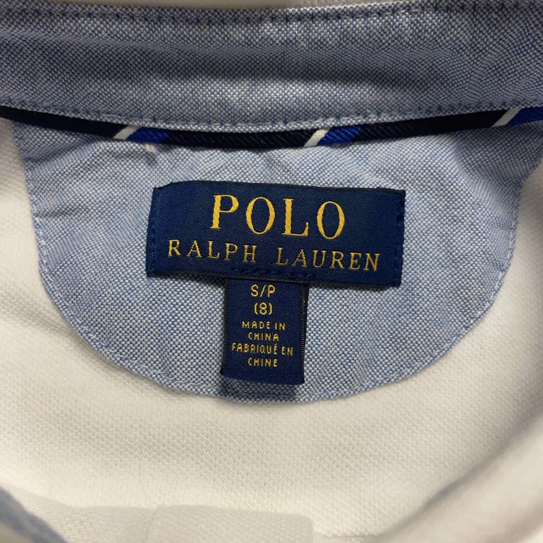 POLO RALPH LAUREN(ポロラルフローレン)のポロ POLO RALPH LAUREN ワンポイント ボタンダウン長袖 シャツ キッズ/ベビー/マタニティのキッズ服男の子用(90cm~)(ブラウス)の商品写真