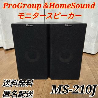 ProGroup＆HomeSound モニタースピーカー ペア MS-210J(スピーカー)