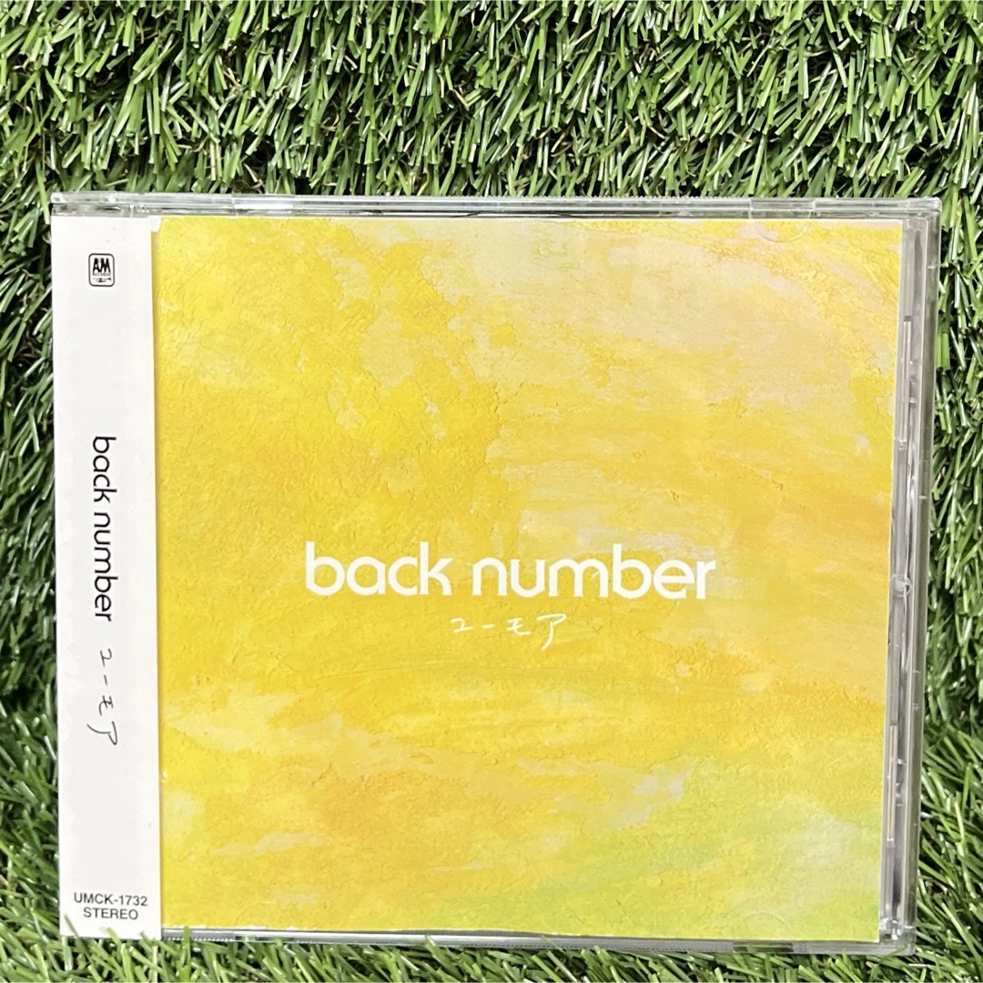 ユーモア back number エンタメ/ホビーのCD(ポップス/ロック(邦楽))の商品写真