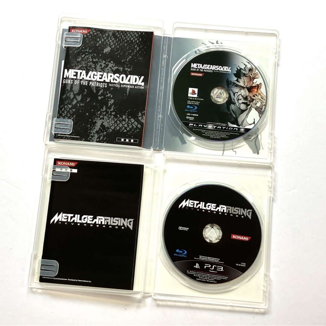 PlayStation3(プレイステーション3)のPS3 メタルギアシリーズ まとめ売り 4点セット エンタメ/ホビーのゲームソフト/ゲーム機本体(家庭用ゲームソフト)の商品写真