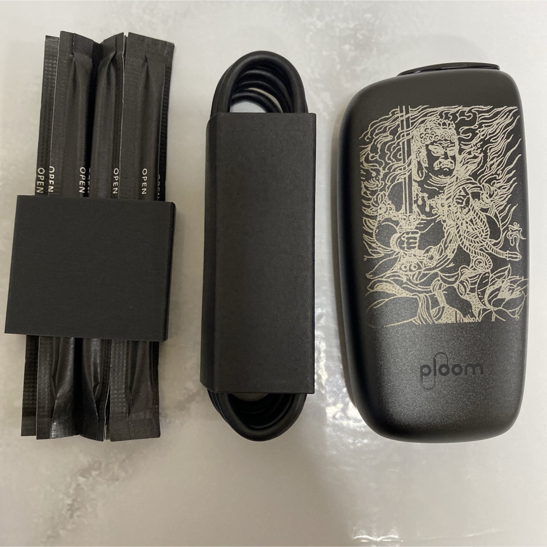 PloomTECH(プルームテック)の不動明王 デザイン レーザー加工 プルームエックス アドバンスド Ploom X メンズのファッション小物(タバコグッズ)の商品写真