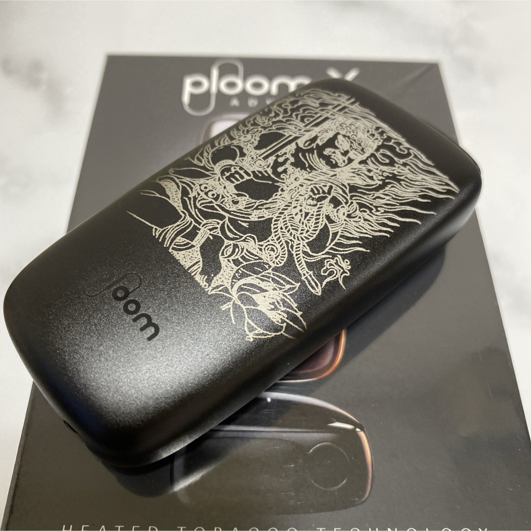 PloomTECH(プルームテック)の不動明王 デザイン レーザー加工 プルームエックス アドバンスド Ploom X メンズのファッション小物(タバコグッズ)の商品写真