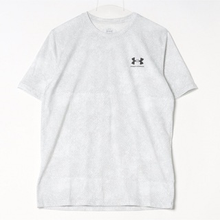 アンダーアーマー(UNDER ARMOUR)のアンダーアーマー  UA プリント ショートスリーブTシャツ L ライトグレー(その他)