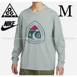 ナイキ(NIKE)のM 新品 NIKE ナイキ ACG 厚手 ロンT 長袖 Tシャツ(Tシャツ/カットソー(七分/長袖))