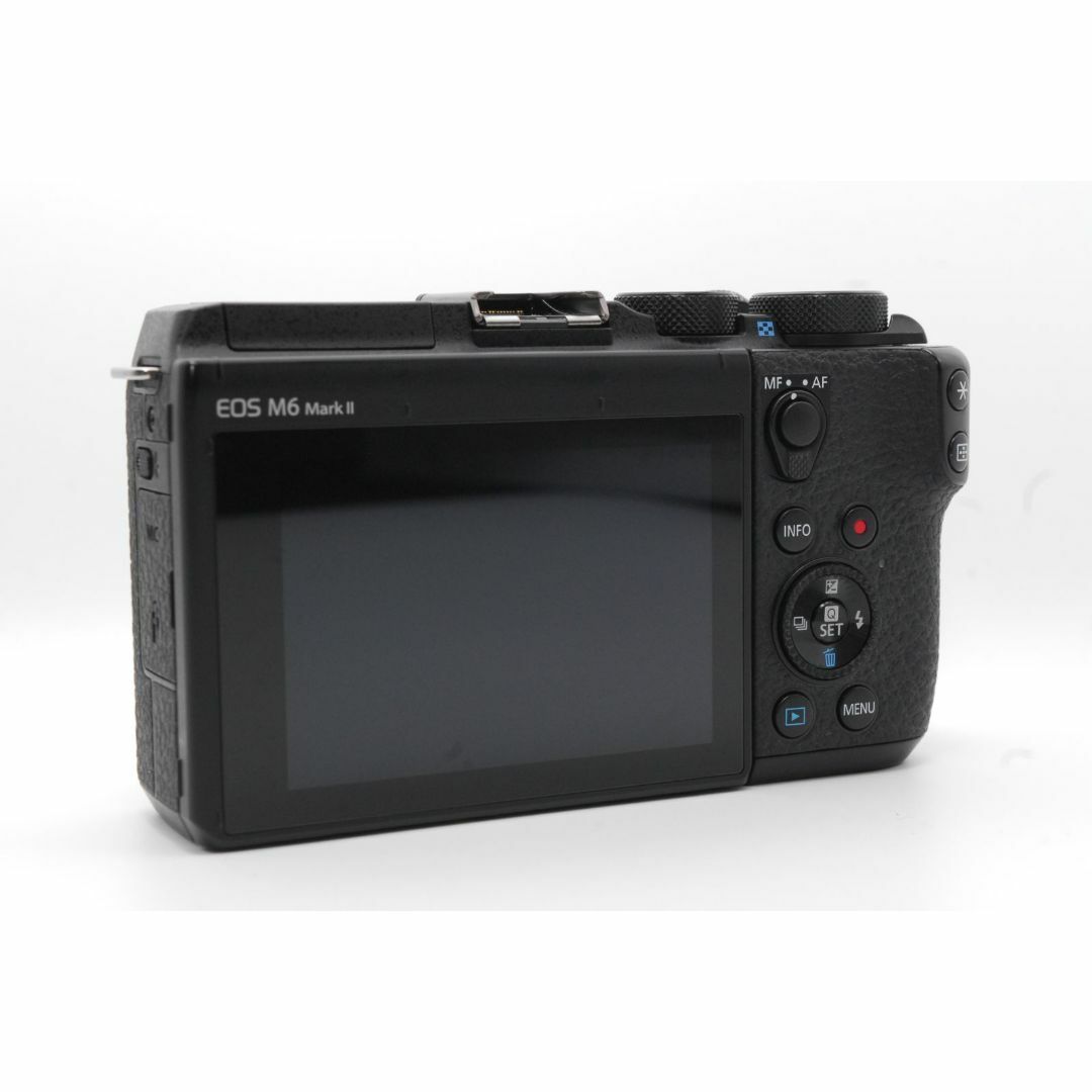 Canon(キヤノン)の≪ほぼ新品≫ CANON EOS M6 Mark II ボディ スマホ/家電/カメラのカメラ(デジタル一眼)の商品写真