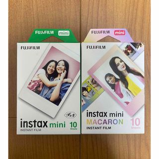 FUJIFILM instaxminiチェキフィルム10枚入(2箱)(フィルムカメラ)