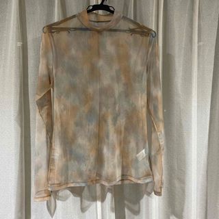 ジーユー(GU)のGU カットソー　透け感　1枚(Tシャツ(半袖/袖なし))