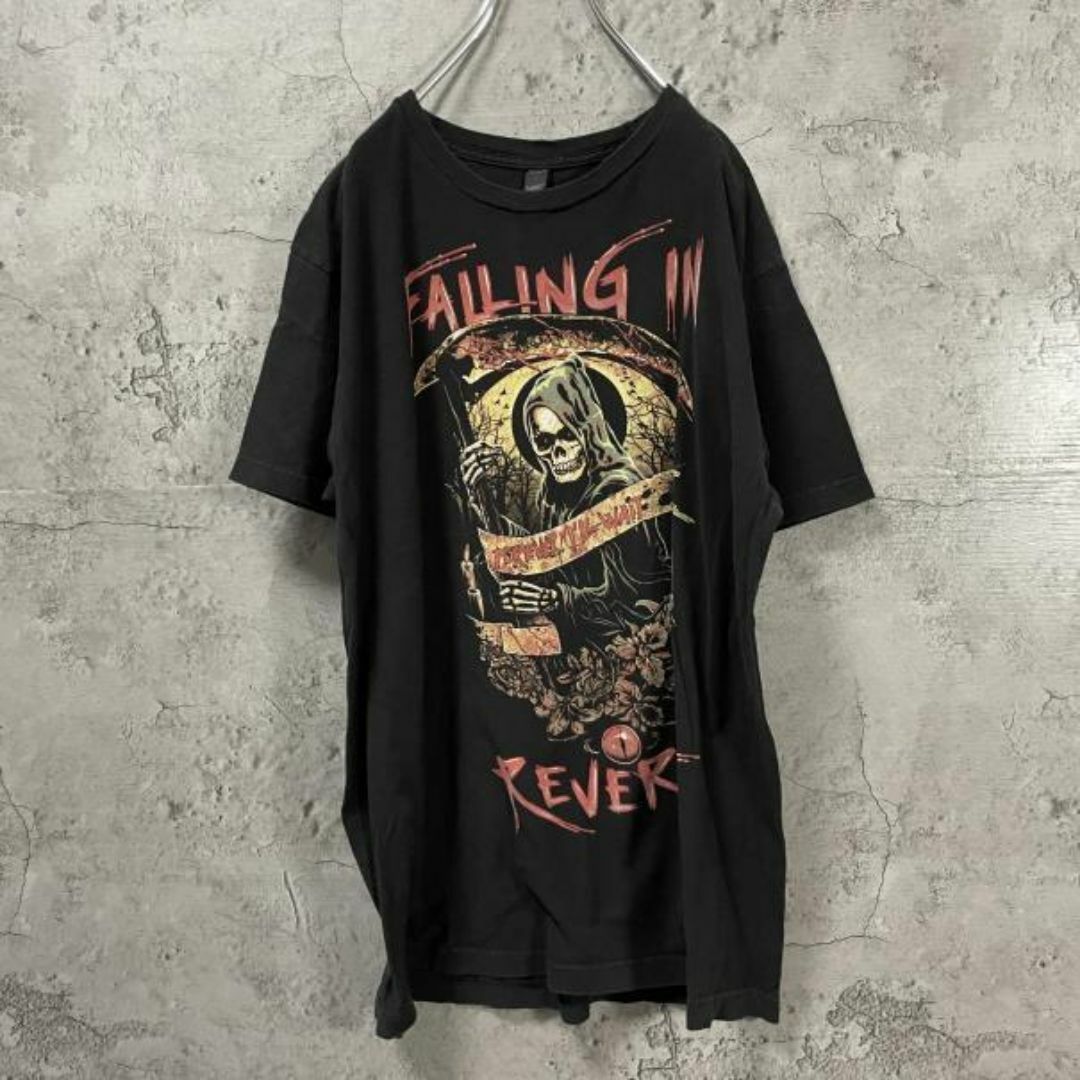 FALLING IN 死神 USA輸入 ホラー系 Tシャツ メンズのトップス(Tシャツ/カットソー(半袖/袖なし))の商品写真