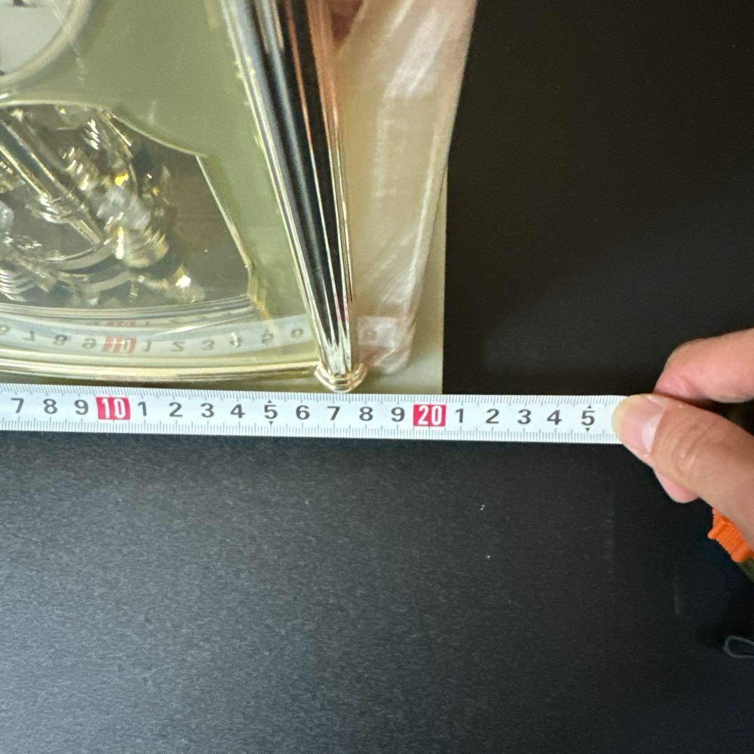 SEIKO(セイコー)のSEIKO  EMBLEM 高級オニキス枠置時計 HW443M 大理石 動作品 インテリア/住まい/日用品のインテリア小物(置時計)の商品写真