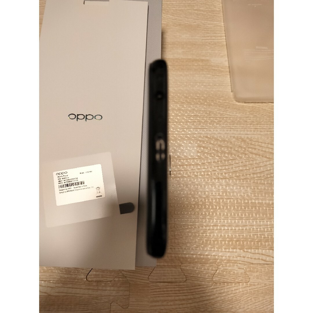 OPPO(オッポ)のOPPO オッポ Reno A 楽天版 128GB ブラック CPH1983 … スマホ/家電/カメラのスマートフォン/携帯電話(スマートフォン本体)の商品写真