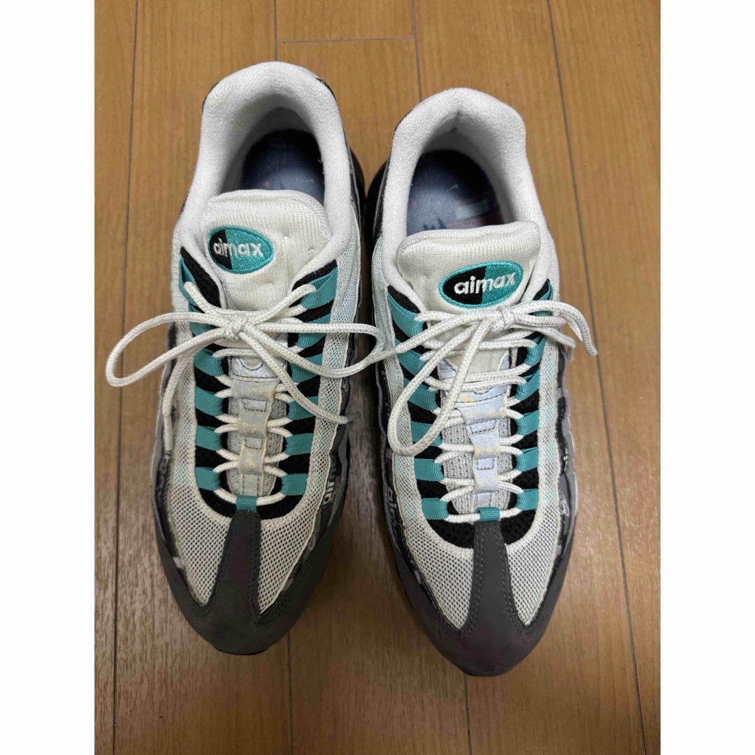 28.5 アトモス×ナイキ エアマックス95 クリアジェイド 28.5 アトモス×ナイキ エアマックス95 クリアジェイド
