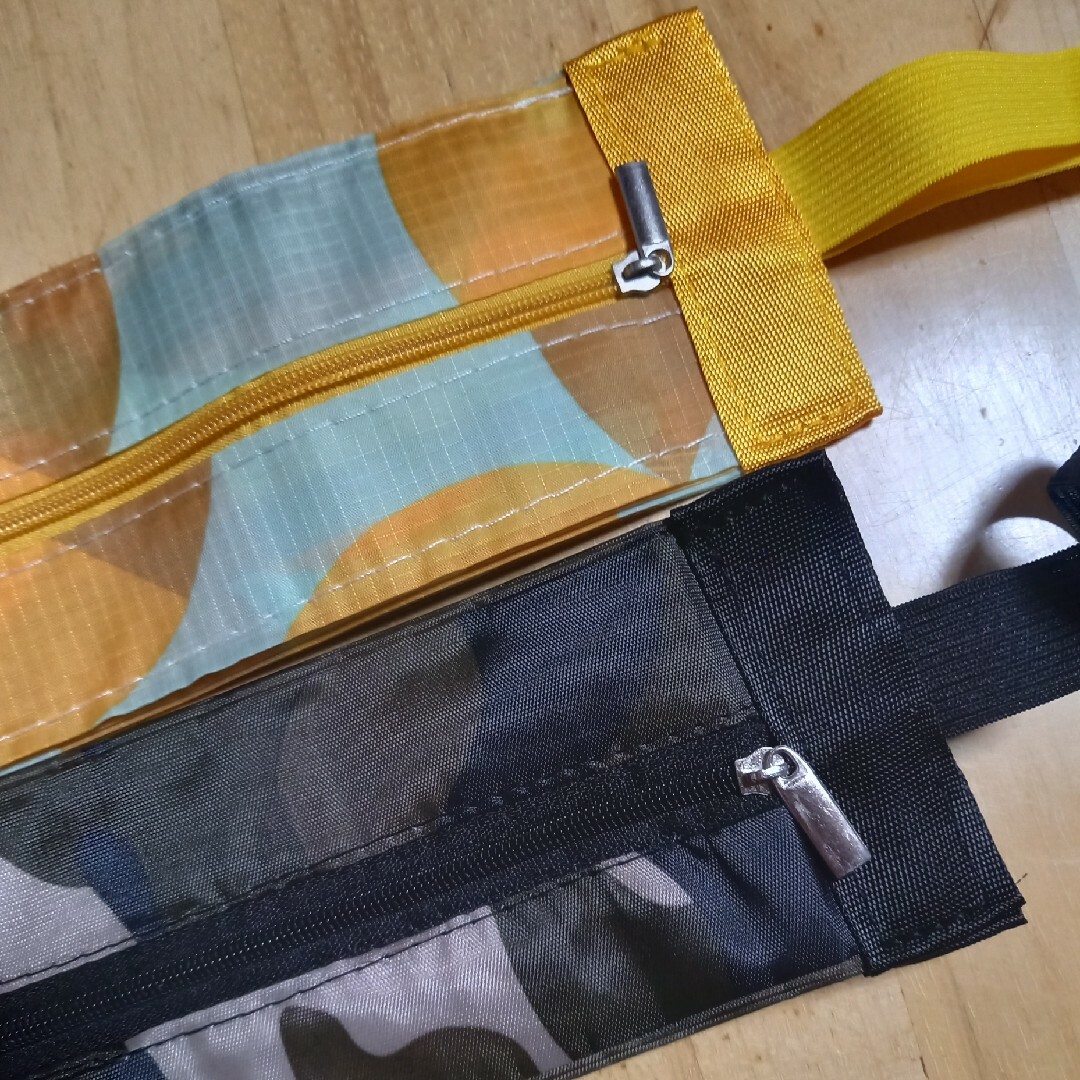 エコバッグ 簡単 折りたたみ 軽量 コンパクト ファスナー付き 撥水加工 レディースのバッグ(エコバッグ)の商品写真