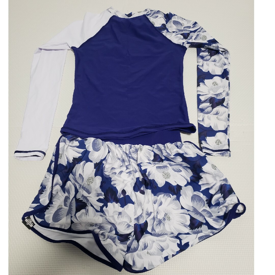 【TaoTech】 レディース 水着　体型カバー ラッシュガード2点セット レディースの水着/浴衣(水着)の商品写真
