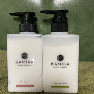 カミカ(KAMIKA)のKAMIKA カミカ 黒髪クリームシャンプー 2本 ローズウッド＆マグノリア(シャンプー)