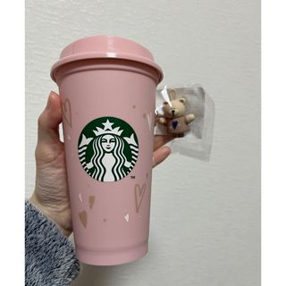 スターバックス(Starbucks)のユーザブルカップ　ベアリスタキャップ　リユーザブルカップ　スターバックス　スタバ(タンブラー)