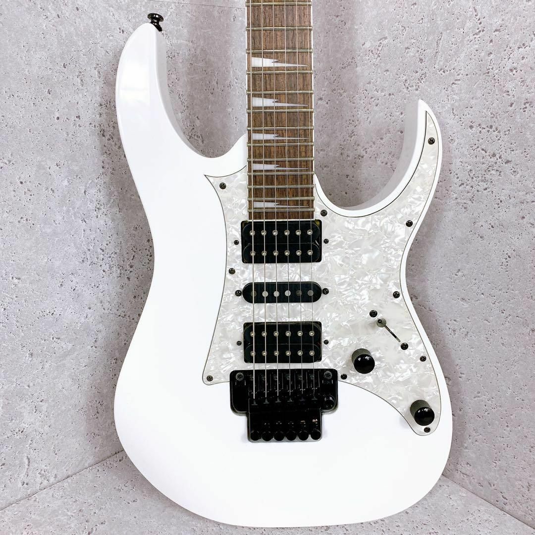 美品 Ibanez エレキギター RG350DXZ ホワイト スタンダードモデル 楽器のギター(エレキギター)の商品写真