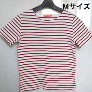 ボーダー 半袖 コットン Tシャツ(Tシャツ(半袖/袖なし))