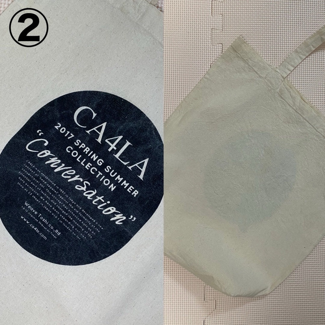 CA4LA(カシラ)のCA4LA トートバッグ エコバッグ 3枚セット メンズのバッグ(エコバッグ)の商品写真