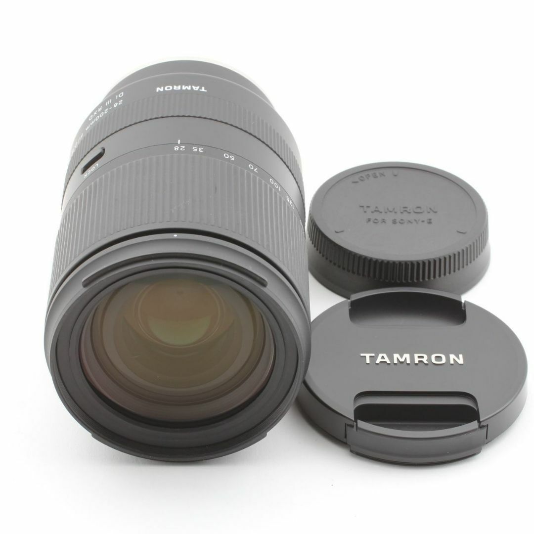 TAMRON(タムロン)の28-200mm F/2.8-5.6 Di III RXD ソニー用 スマホ/家電/カメラのカメラ(レンズ(ズーム))の商品写真
