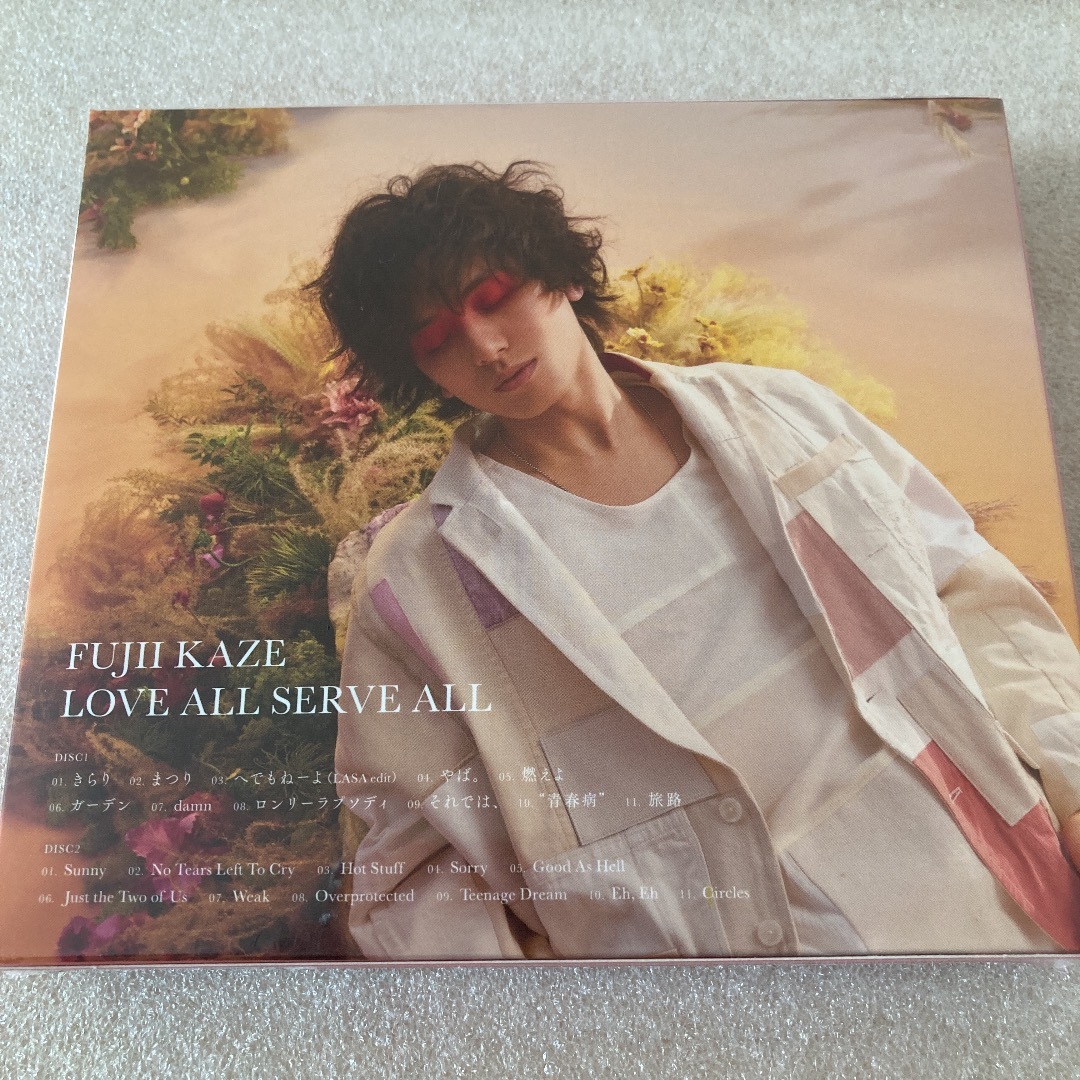 新品未開封 藤井風 LOVE ALL SERVE ALL 初回盤 CD エンタメ/ホビーのCD(ポップス/ロック(邦楽))の商品写真