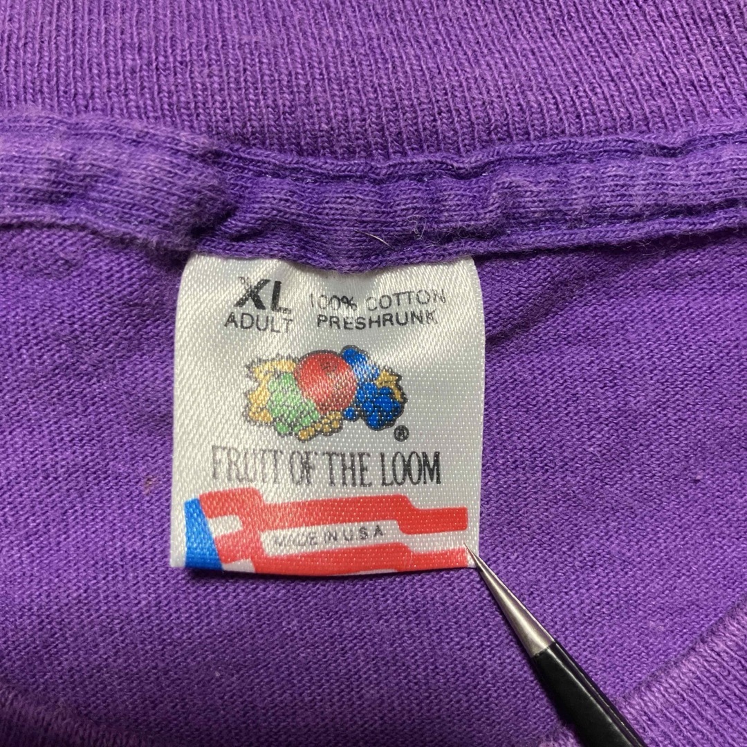 FRUIT OF THE LOOM(フルーツオブザルーム)の90s フルーツオブザルーム　Tシャツ　USA製　プリズン　ヴィンテージ メンズのトップス(Tシャツ/カットソー(半袖/袖なし))の商品写真