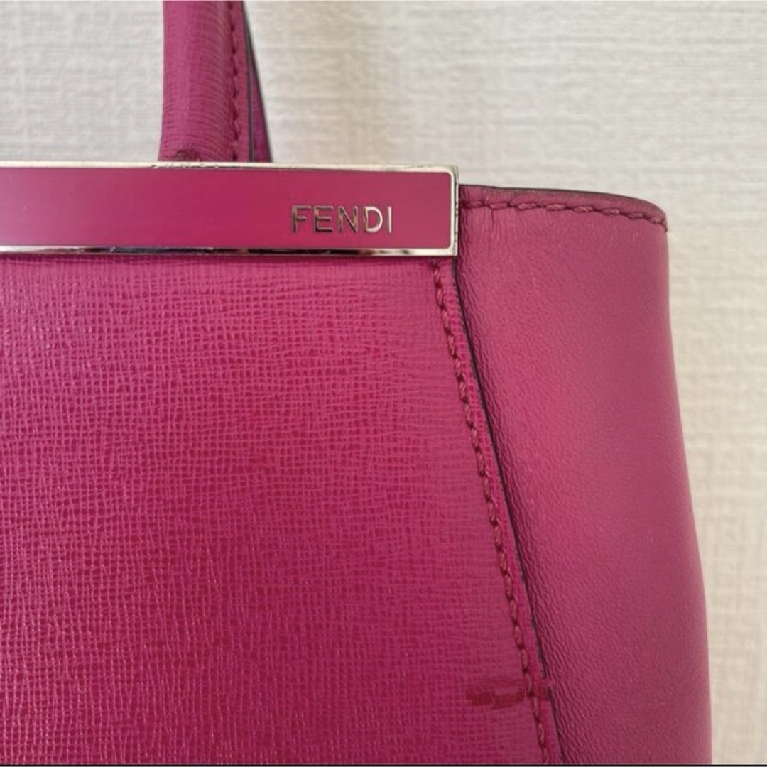 FENDI(フェンディ)のフェンディ◎トゥージュール◎ピンクパープル レディースのバッグ(ハンドバッグ)の商品写真