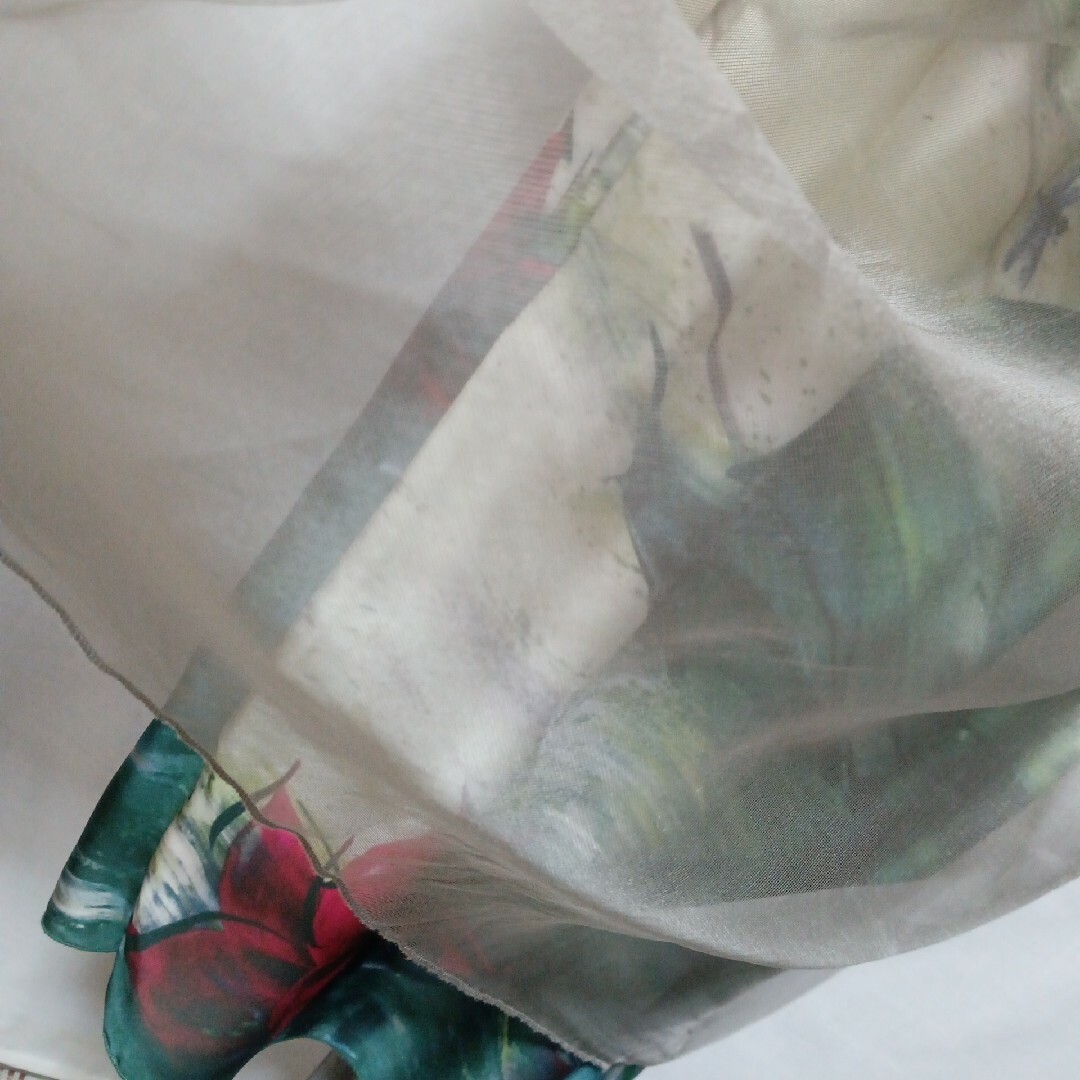美品 Gracefulsmile 6〜7分袖 ワンピース レイヤード チュチュ レディースのフォーマル/ドレス(ミディアムドレス)の商品写真