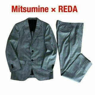 ミツミネ(Mitsumine)のMitsumine×REDAセットアップスーツ　グレンチェックライトグレー春夏用(セットアップ)