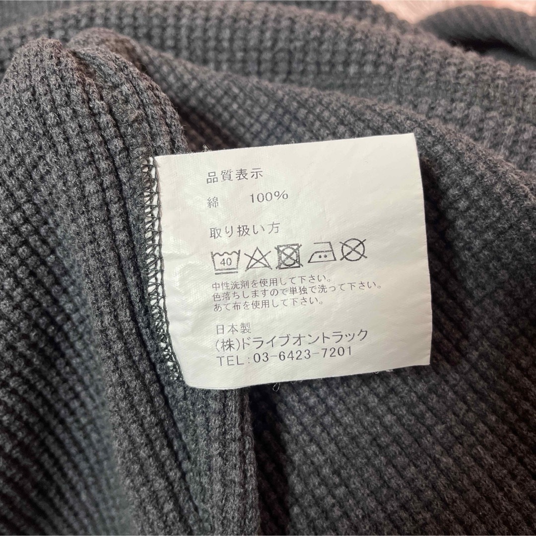 *A VONTADE(アボンタージ)の✴︎A VONTADE  ビッグワッフルクルーネックカットソー メンズのトップス(Tシャツ/カットソー(七分/長袖))の商品写真