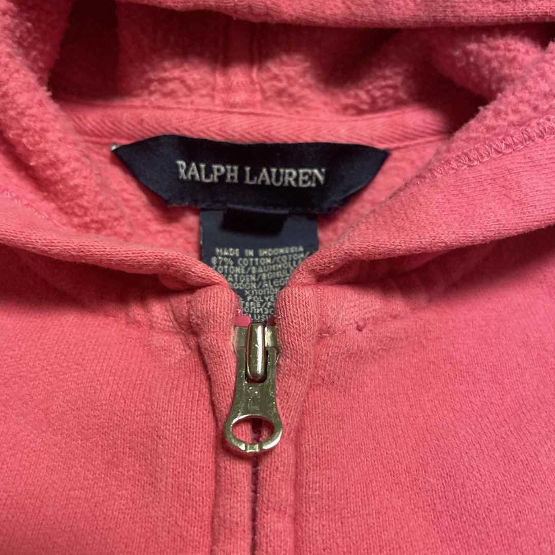 POLO RALPH LAUREN(ポロラルフローレン)のラルフローレン  RALPH LAUREN ビックポニー スウェット パーカー キッズ/ベビー/マタニティのキッズ服女の子用(90cm~)(ブラウス)の商品写真