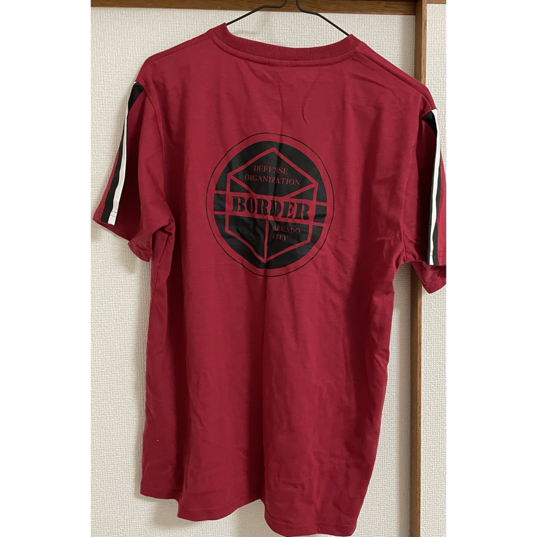 ワールドトリガー 嵐山隊 Tシャツ  Lサイズ メンズのトップス(Tシャツ/カットソー(半袖/袖なし))の商品写真