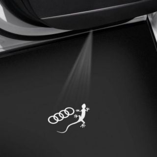 アウディ(AUDI)のアウディ純正　ドアエントリーライト　ゲッコー&フォーリングス(車種別パーツ)