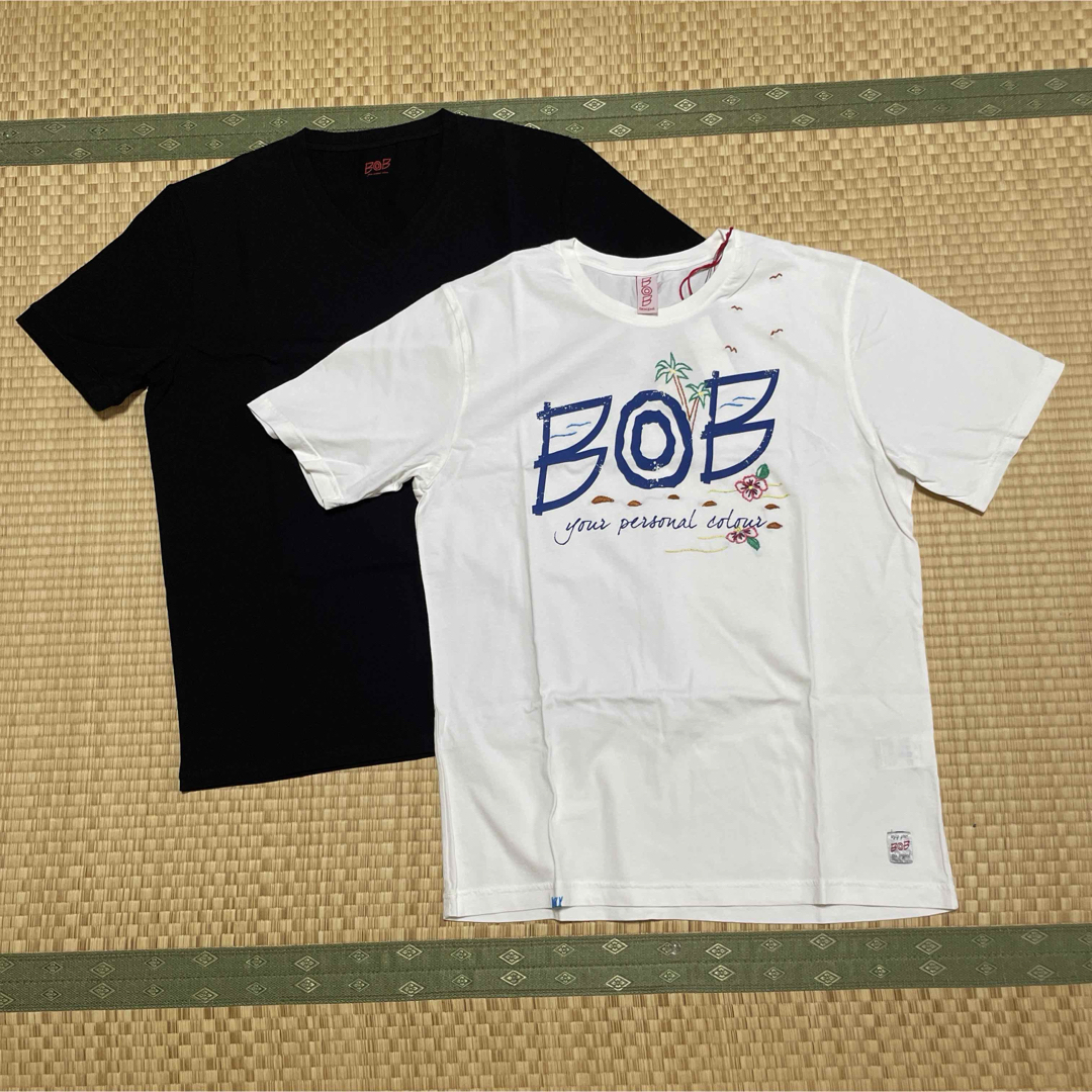 【タグ付き未使用】Bob Tシャツ 2枚セット XL メンズのトップス(Tシャツ/カットソー(半袖/袖なし))の商品写真