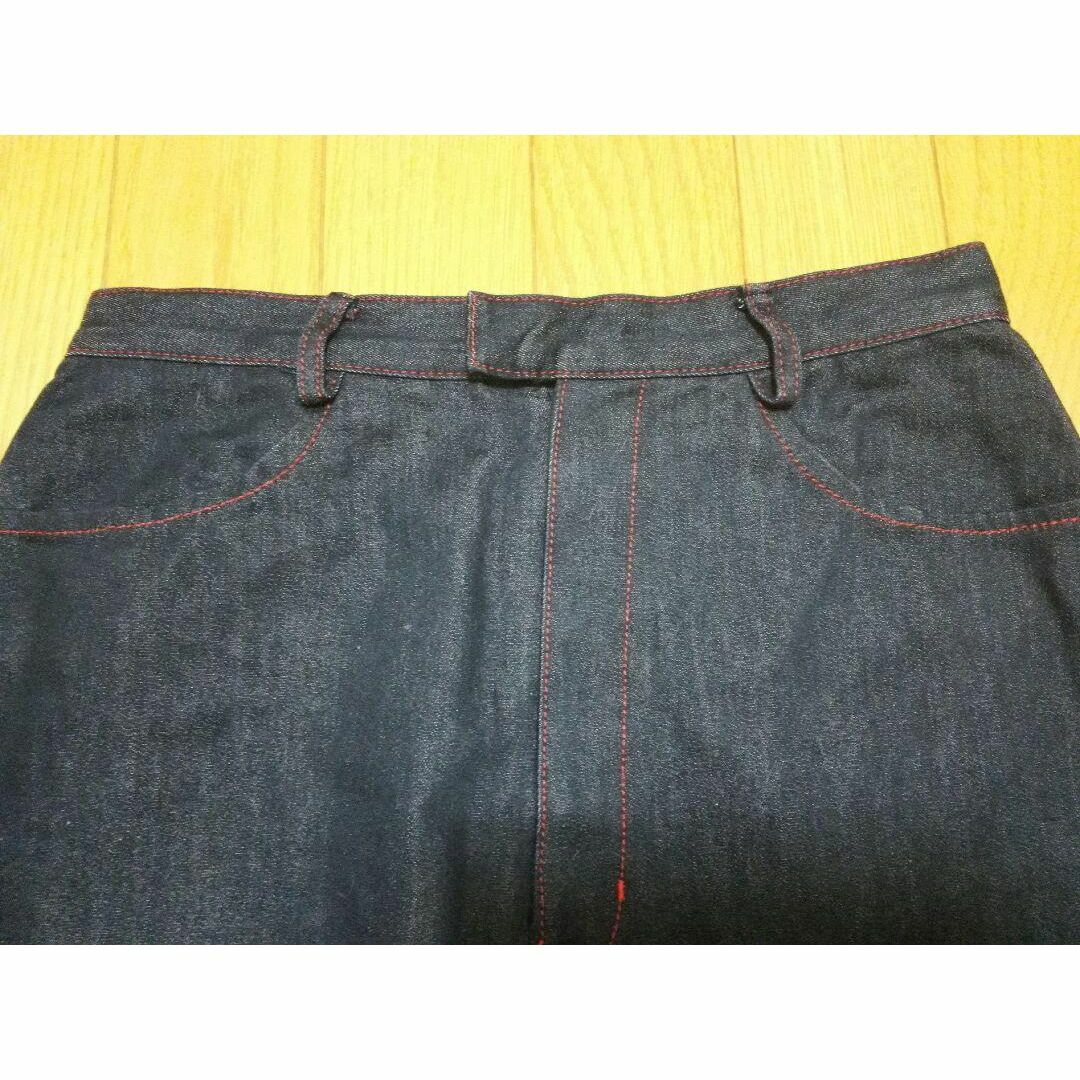 #6z 日本製! デニムスカート レディースのスカート(ひざ丈スカート)の商品写真