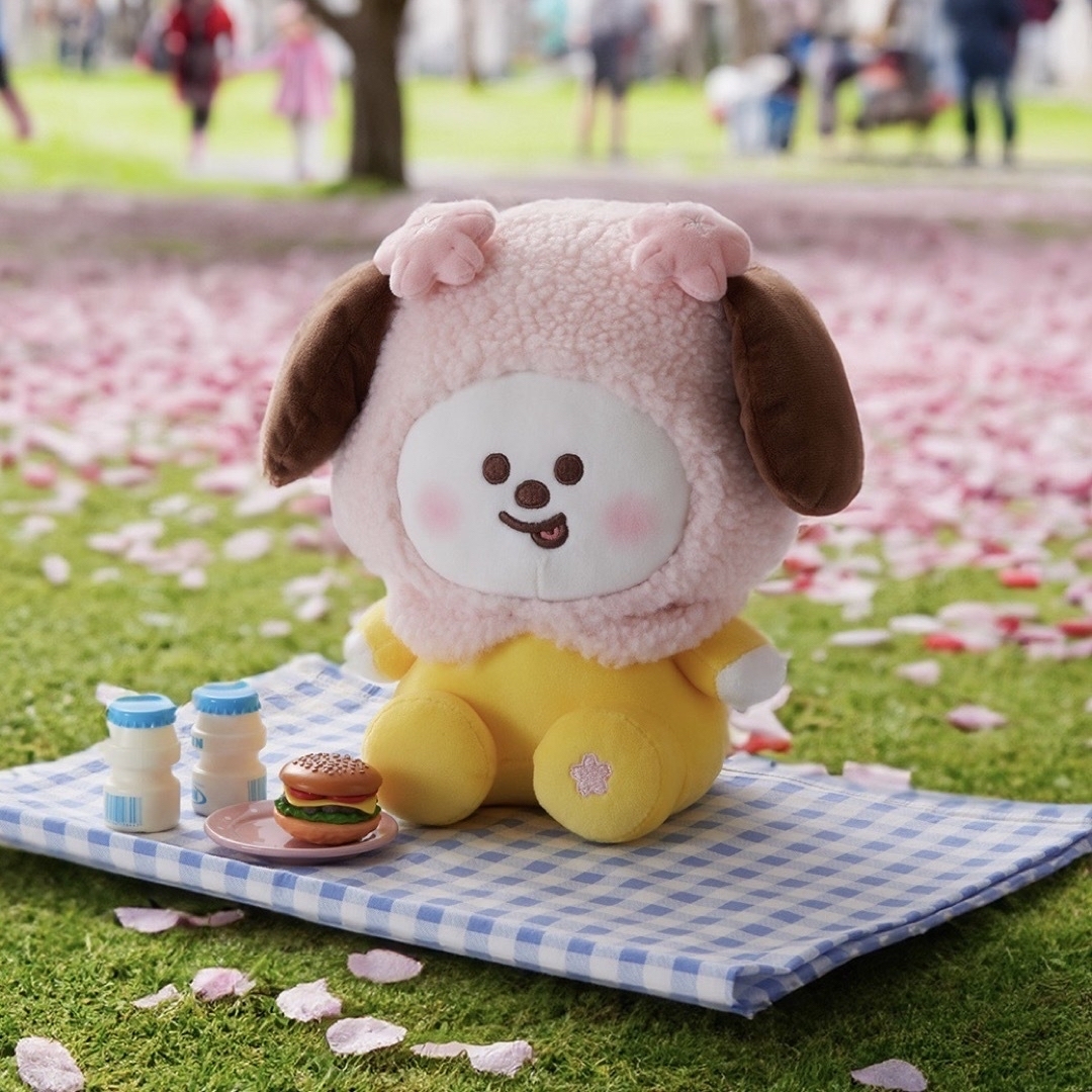 BT21(ビーティーイシビル)のBT21 SPRING DAYS EDITION ぬいぐるみ 【CHIMMY】 エンタメ/ホビーのおもちゃ/ぬいぐるみ(キャラクターグッズ)の商品写真