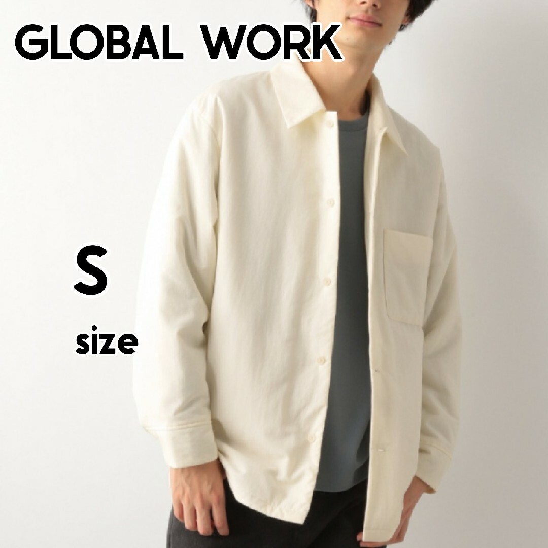 GLOBAL WORK(グローバルワーク)の【新品・タグ付き】 GLOBAL WORK  ATライトシャツブルゾン メンズのジャケット/アウター(ナイロンジャケット)の商品写真