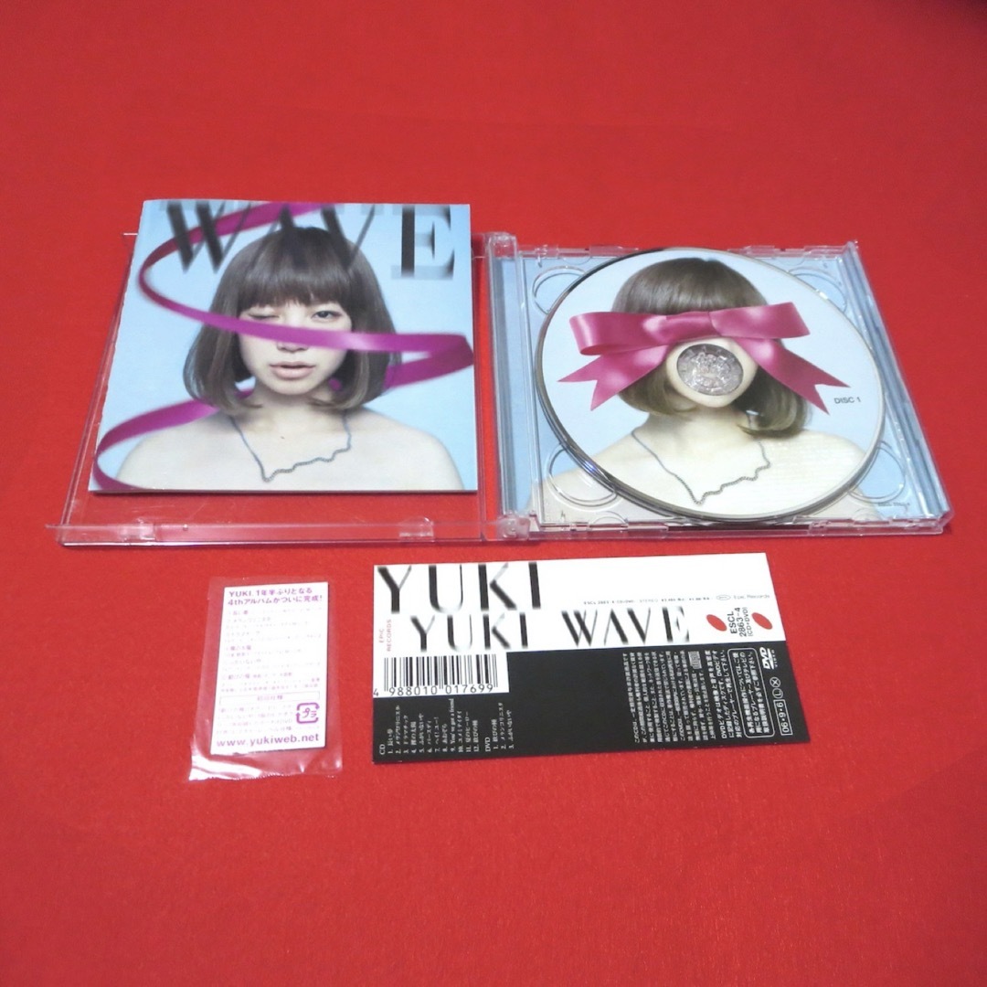 初回盤 YUKI アルバム Wave 2006年 リミテッドエディション エンタメ/ホビーのCD(ポップス/ロック(邦楽))の商品写真