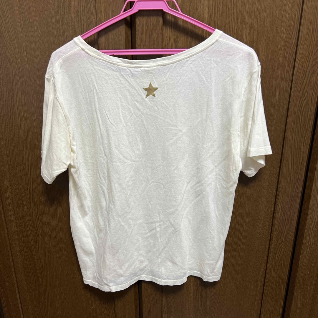 UNIQLO(ユニクロ)の蜘蛛の巣と蝶　Tシャツ レディースのトップス(Tシャツ(半袖/袖なし))の商品写真