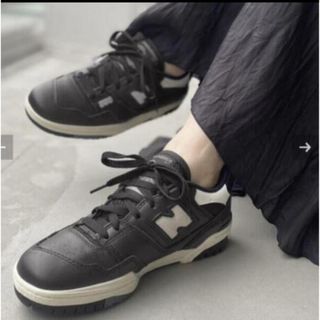 アパルトモンドゥーズィエムクラス(L'Appartement DEUXIEME CLASSE)のアパルトモン　New Balance BB550 LBW BLACK 24.0(スニーカー)