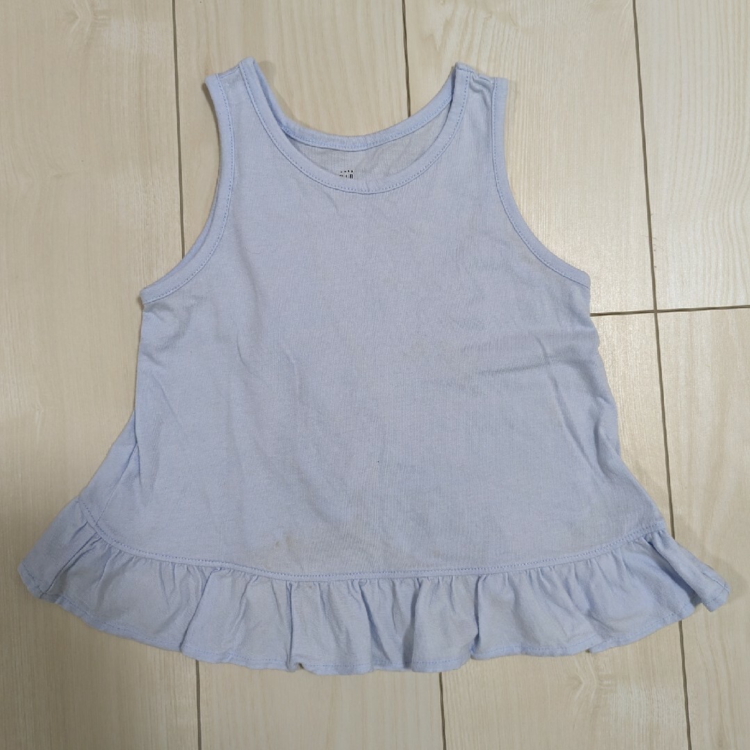 babyGAP(ベビーギャップ)のGAP　バックフリルタンクトップ　105cm キッズ/ベビー/マタニティのキッズ服女の子用(90cm~)(Tシャツ/カットソー)の商品写真