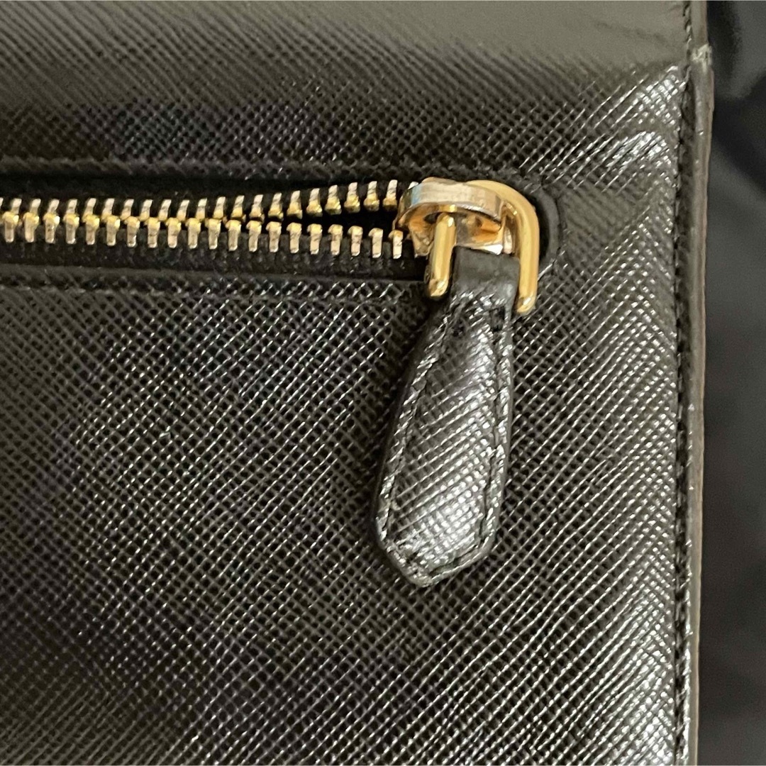 PRADA(プラダ)のプラダ 二つ折り 長財布 サフィアーノ リボン レディースのファッション小物(財布)の商品写真
